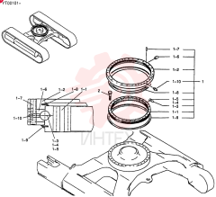 SLEWING RING LE40F00001F1