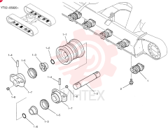 ROLLER ASSY, TRACK YT64D00005F1