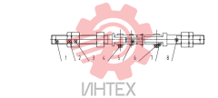 Узел цепной 25C0167 000