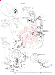 HYD LINES, PUMP YT30H00003F1
