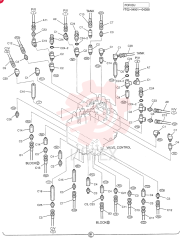 Схема (70SR-1E) - SHORT RADIUS EXCAVATOR ASN YT03-05432 (1/02-8/08) YT68H00044F1 (8)