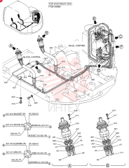 Схема (70SR-1E) - SHORT RADIUS EXCAVATOR ASN YT03-05432 (1/02-8/08) YT68H00044F1 (9)
