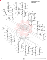 Схема (70SR-1E) - SHORT RADIUS EXCAVATOR ASN YT03-05432 (1/02-8/08) YT68H00044F1 (12)