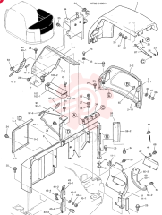Схема (70SR-1E) - SHORT RADIUS EXCAVATOR ASN YT03-05432 (1/02-8/08) YT21C00010F1