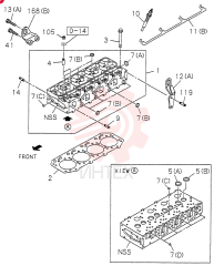 CYLINDER HEAD VI8971096423