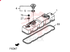 CYLINDER HEAD COVER 0-10A