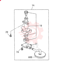 OIL PUMP AND OIL STRAINER 0-51A