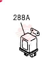SWITCH AND RELAY; INSTRUMENT PANEL 8-25A