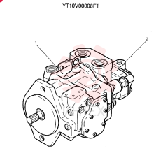 HYDRAULIC PUMP YT10V00008F1 (1)