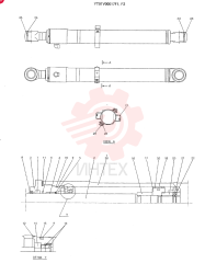 HYDRAULIC CYLINDER YT01V00017F1 (4)
