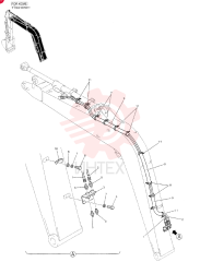 HYD LINES, BOOM 3.72M
