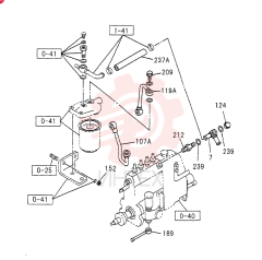 FUEL PUMP AND PIPE 0-42A