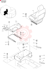 SEAT ASSY. YT25M00026F1 (2)