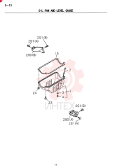 ENGINE OIL PAN VI8972539891