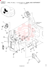 PANEL ASSY, INSTRUMENT YT17M00012F2