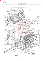 CYLINDER BLOCK VI8970951672