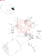 MUFFLER ASSY YT12P00008F1