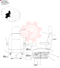 SEAT ASSY. YT25M00025F1
