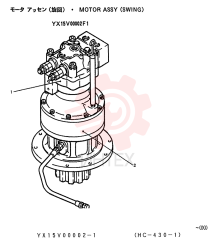 HYDRAULIC MOTOR YX15V00002F1