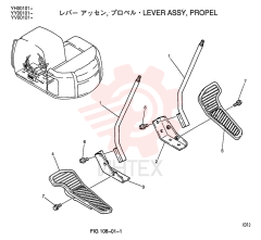 LEVER ASSY. YV50M00003F1