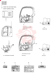 NAME PLATE INSTAL [SELECT (EU, SOUTHEAST ASIA)] YT22T00055F4