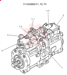 HYDRAULIC PUMP YY10V00001F1