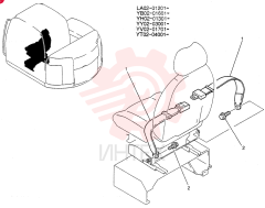 SAFETY BELT YT25M00022F1