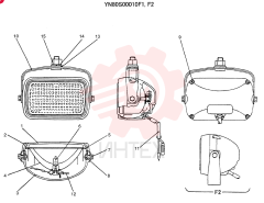 LIGHT ASSY. YN80S00010F1