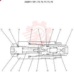 VALVE 2436R1119F1