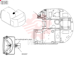 LIGHT ASSY. YX80E00002F1