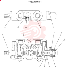 VALVE SECTION YX30V00008F1 (1)