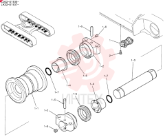 TRACK ROLLER YN64D00020F1