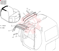 SUN VISOR YT55C00001F1