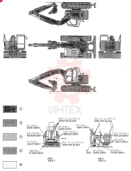Схема (SK135SRL) - SHORT RADIUS EXCAVATOR ASN LK01-01001 (1/00-12/00) 2421R161D84