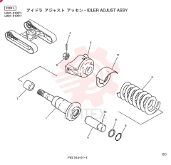 IDLER YN54D00003F1
