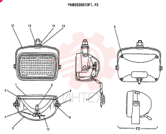 LIGHT ASSY. YN80S00010F1