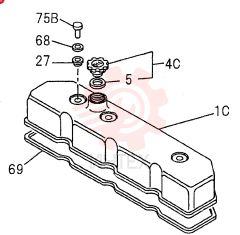 CYLINDER HEAD COVER 0-10C