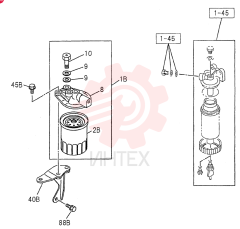 FUEL FILTER AND BRACKET 0-41C (2)