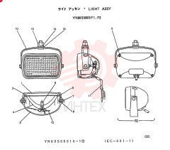LIGHT ASSY. YN80S00010F1