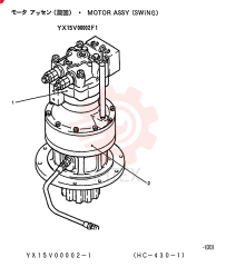 HYDRAULIC MOTOR YX15V00002F1