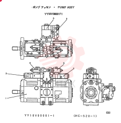 HYDRAULIC PUMP YY10V00001F1