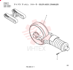 IDLER YN52D00012F1