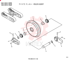 IDLER YX52D00003F1