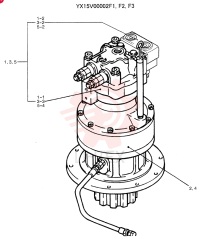 HYDRAULIC MOTOR YX15V00002F1