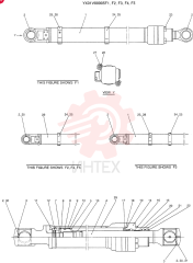 BUCKET CYLINDER YX01V00005F1