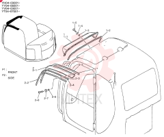 SUN VISOR YT55C00001F1