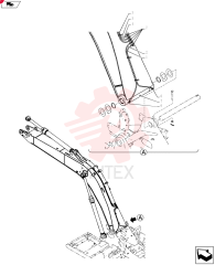 Схема (SK140SRLC) - SHORT RADIUS EXCAVATOR ASN YH06-08001 [NATA13197 -] (9/10-12/12) YY02B00202F1