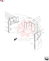 Схема (SK140SRLC) - SHORT RADIUS EXCAVATOR ASN YH06-08001 [NATA13197 -] (9/10-12/12) YY60C00050F1