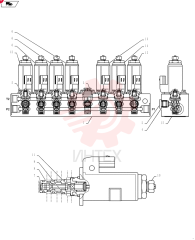 Схема (SK140SRLC) - SHORT RADIUS EXCAVATOR ASN YH06-08001 [NATA13197 -] (9/10-12/12) YY35V00013S101 (2)