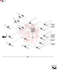 HOSE,9.60mm ID x 800mm L 2420R537D080 (2)